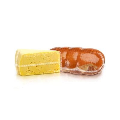 Filme de embalagem de plástico flexível para queijo / presunto / carne para embalagem de alimentos 50-150mic