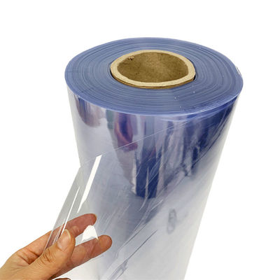 Filme de embalagem em rolos de PVC rígido de qualidade médica, de ponta, colorido, transparente, flexível