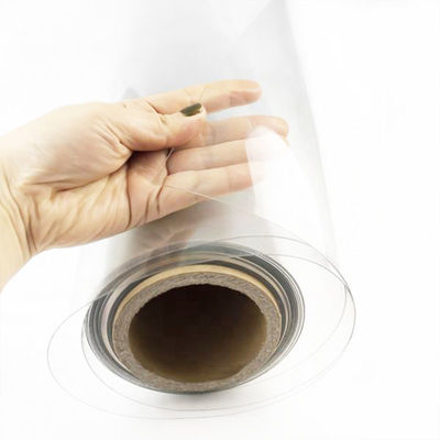 Película termoformadora à base de poliéster de alta densidade Película transparente e transparente de plástico PVDC