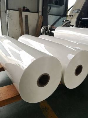 Película de base PVDC branca-láctea transparente e à prova de umidade