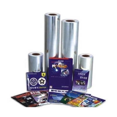 BOPP Película Plain Jumbo Roll PVDC Película de enrolamento de plástico de encolhimento Base térmica sem cola 12-80um