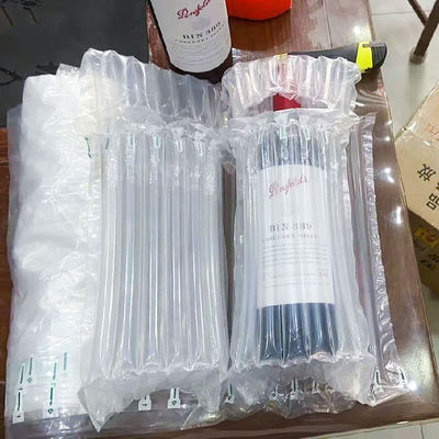 PE PA Proteção de transporte almofada de ar bolha de enrolar coluna travesseiro tubo de células inflável 55um-70um