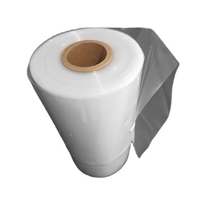Pa 7 camadas Co extrusão vácuo plástico brilhante filme de manga rolha de colocar plano embalagem saco de tubo sacos de vácuo para alimentos