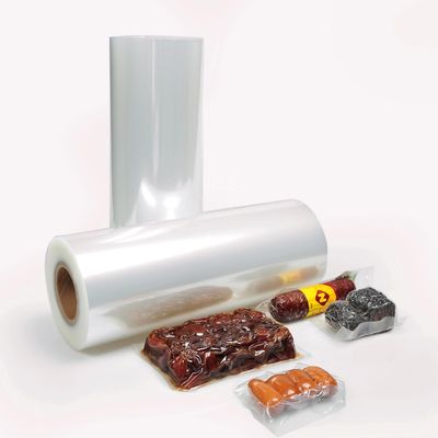 Embalagem de salsichas Embalagem a vácuo Film Tube Rolls Tubular PA Film de estiramento plástico para alimentos