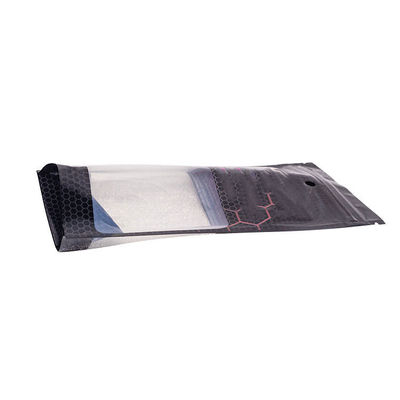 PVDC revestido de PET de múltiplas camadas de plástico Stand up Zip Lock pouch Custom espessura 100-130 Micron