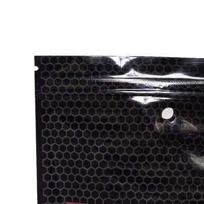 PVDC revestido de PET de múltiplas camadas de plástico Stand up Zip Lock pouch Custom espessura 100-130 Micron