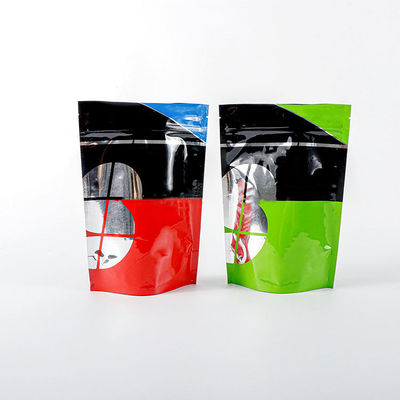 Saco de proteína de soro de leite com revestimento de PVDC KPET à prova de umidade Stand up Zip Lock Gravure Printing