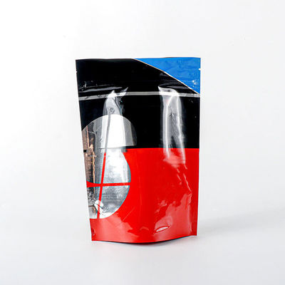 Saco de proteína de soro de leite com revestimento de PVDC KPET à prova de umidade Stand up Zip Lock Gravure Printing