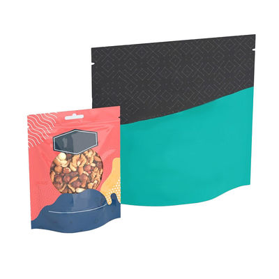 Sacos de embalagem de alimentos de vácuo personalizados em papel de alumínio 40mic~250mic