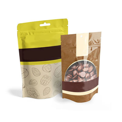 Sacos de embalagem de alimentos de vácuo personalizados em papel de alumínio 40mic~250mic