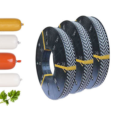 Grampos de parede rolos pesados em forma de R salsichas clips alimentos embalagem padrão 8000 números/rolo