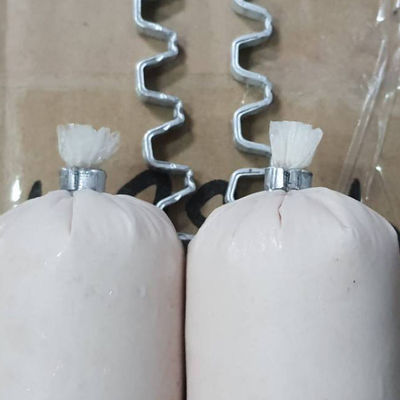 R Clips para salsichas Clips para carcaças de salsichas em rolos para vedação flexível de embalagens