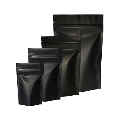 Sacos de embalagem de alimentos de plástico personalizado Sacos de café impressos com fecho de fecho 40 Mic ~ 250 Mic