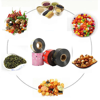 Impressão de frutos secos em sacos de embalagem de alimentos personalizados