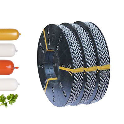 Forma R Sausage Casing Clips Alumínio Sausage Clip dureza do material consistente