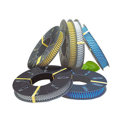 Forma R Sausage Casing Clips Alumínio Sausage Clip dureza do material consistente