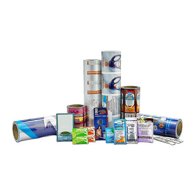 Embalagens impressas Sacos laminados PVDC Rolo com fecho para alimentos