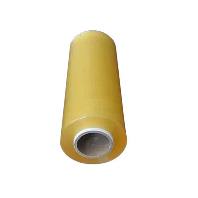 Filme de adesão de plástico para alimentos domésticos PVC / PVDC / PE / LDPE com cortador de slide