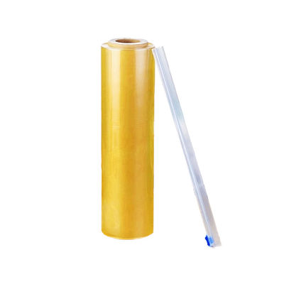Película elástica fundida de PVDC / PVC transparente e macia para alimentos do mar Faixa de espessura 8mic-50mic