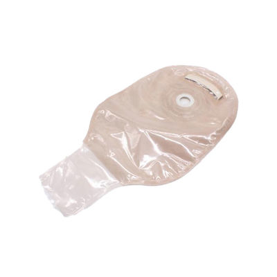 Saco de colostomia Saco de colostomia de revestimento não tecido amigável à pele com fecho de pinça Sacos de colostomia