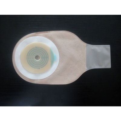 Saco de colostomia Saco de colostomia de revestimento não tecido amigável à pele com fecho de pinça Sacos de colostomia