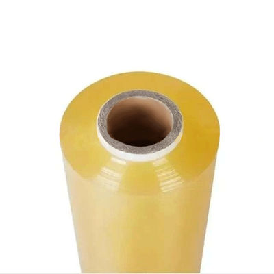Embalagem de alimentos Rolo de filme de adesão de PVC embalado de alimentos com cortador de metal cortador deslizante PVDC / PE / LDPE / PVC
