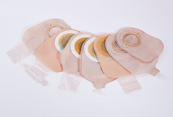 Consumo médico Saco de colostomia de uma peça de duas peças descartável