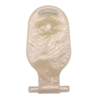 Saco médico de ostomia de uma peça Barreira hidrocolloide Tamanho 60mm Saco de colostomia