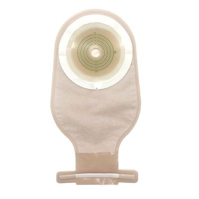 Saco médico de ostomia de uma peça Barreira hidrocolloide Tamanho 60mm Saco de colostomia