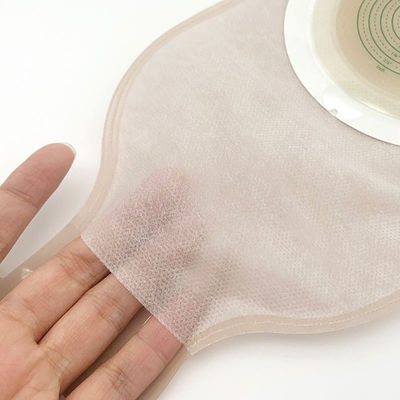 Saco médico de ostomia de uma peça Barreira hidrocolloide Tamanho 60mm Saco de colostomia