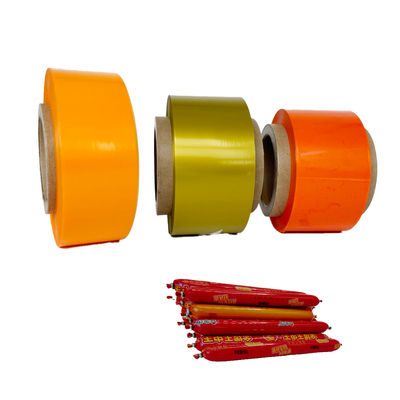 Calibre de 19 mm a 220 mm Pvdc Film Casing Embalagem de salsicha de carne