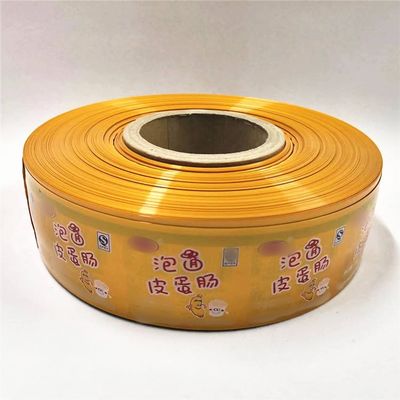 Alimentos personalizados PVDC plástico embalado em película de invólucro