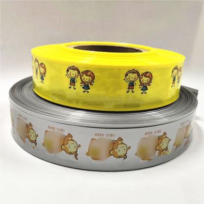 Alimentos personalizados PVDC plástico embalado em película de invólucro