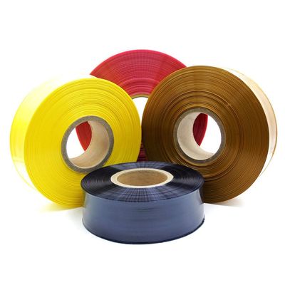 Rolo de PVDC Plástico Flat Sausage Casing Film Largura 140mm 180mm