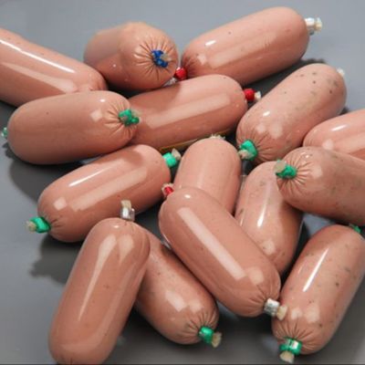 Película de revestimento de salsichas de PVDC para embalagem de salsichas de carne retort