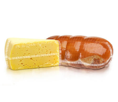Rolo de película de plástico de alta barreira para embalagem de salsichas para presunto PVDC PA PE filme de embalagem alimentar para salsichas