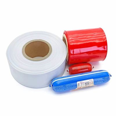 Película de revestimento de salsichas de poliamida de nylon de plástico de qualidade alimentar para embalagens de presunto