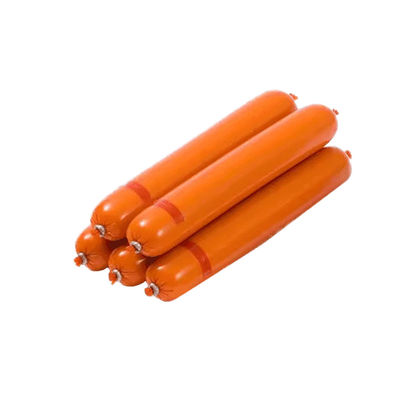 Película de revestimento de salsicha de plástico PVDC suave e durável Largura plana 30 350 mm Para embalagens de alimentos