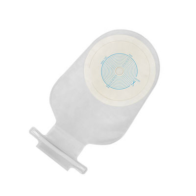 Gancho de plástico de alta barreira PVDC suave CO filme de extrusão saco de ostomia transparente fácil de usar para cuidados com feridas