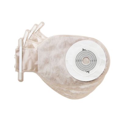 Saco de ostomia PVDC suave de alta barreira para tratamento de ostomia fácil e seguro