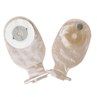 Saco de ostomia de extrusão de PVDC Co de alta suavidade para pacientes com colostomia