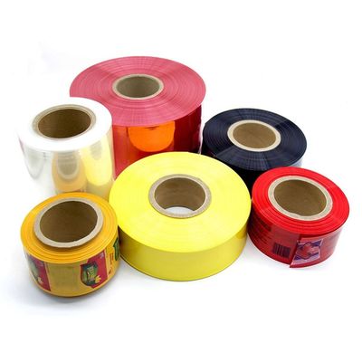 30-350 mm Largura plana PVDC plástico Sausage Casing Film Resistente ao calor até 90C Para embalagem de salsicha