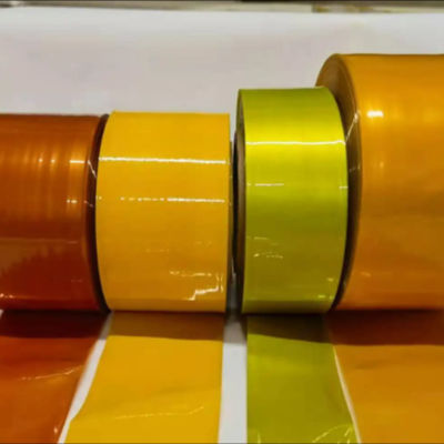 30-350 mm Largura plana PVDC plástico Sausage Casing Film Resistente ao calor até 90C Para embalagem de salsicha