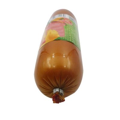 Tamanho personalizado Calibre aceito 10-50mm PVDC Plastic Sausage Casing Film Collagen Casing For Sausage
