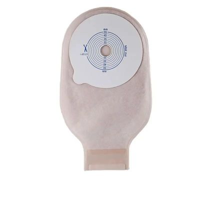 Bolsa de ostomia com filme de extrusão de PVDC de alta barreira, suave e transparente