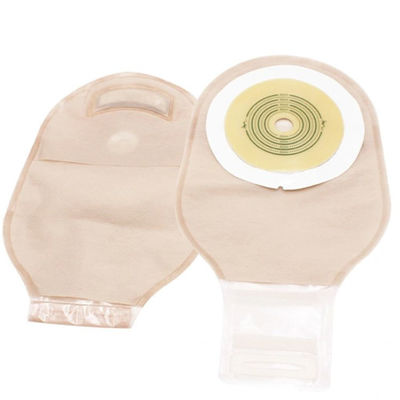 Bolsa de ostomia com filme de extrusão de PVDC de alta barreira, suave e transparente